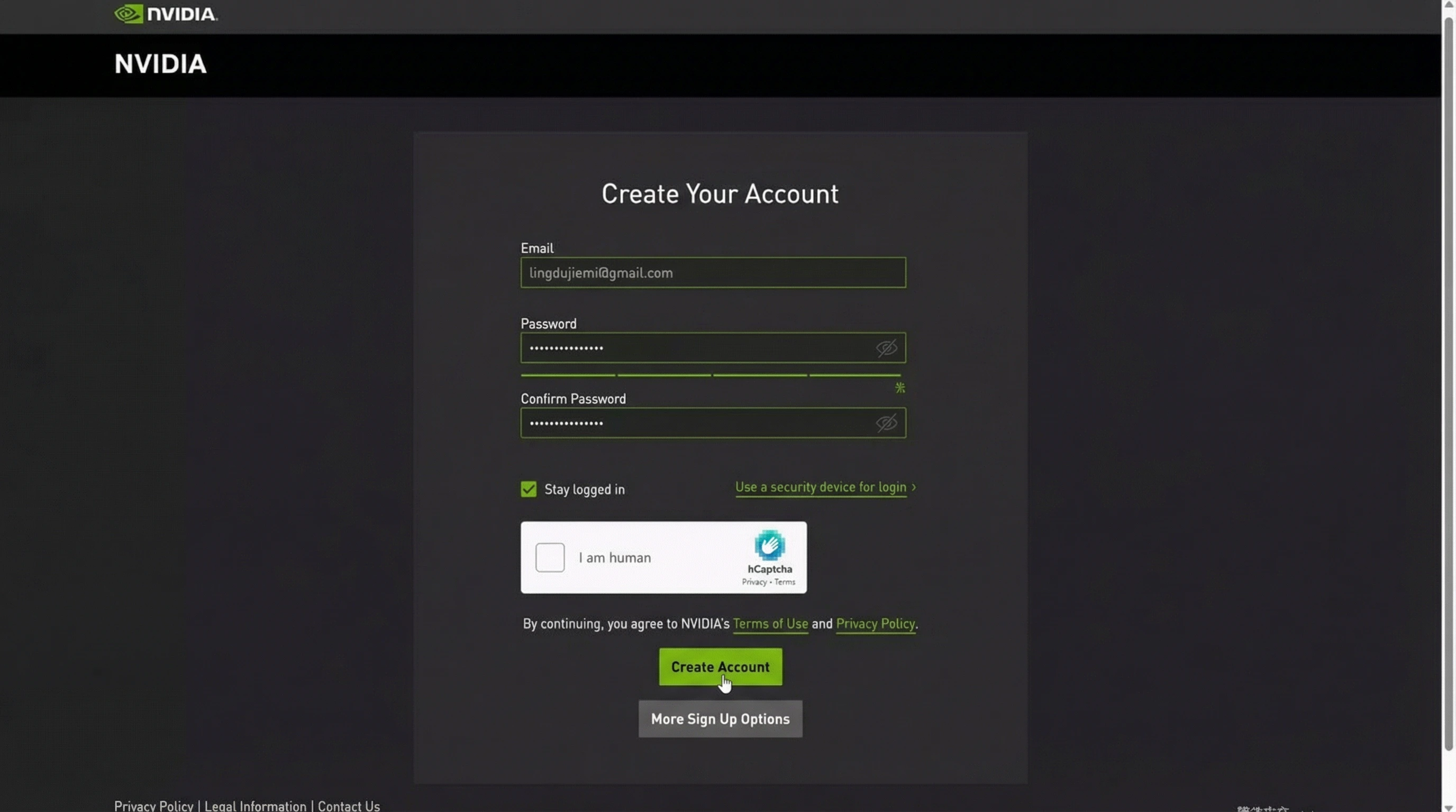 NVIDIA NIM Registration